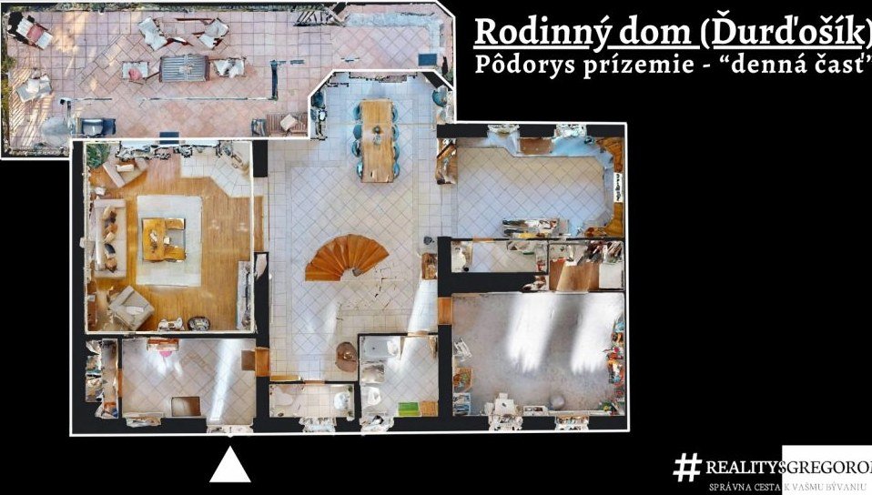 Priestranný rodinný dom s veľkorysým 12-ár pozemkom v obci Ďurďošík