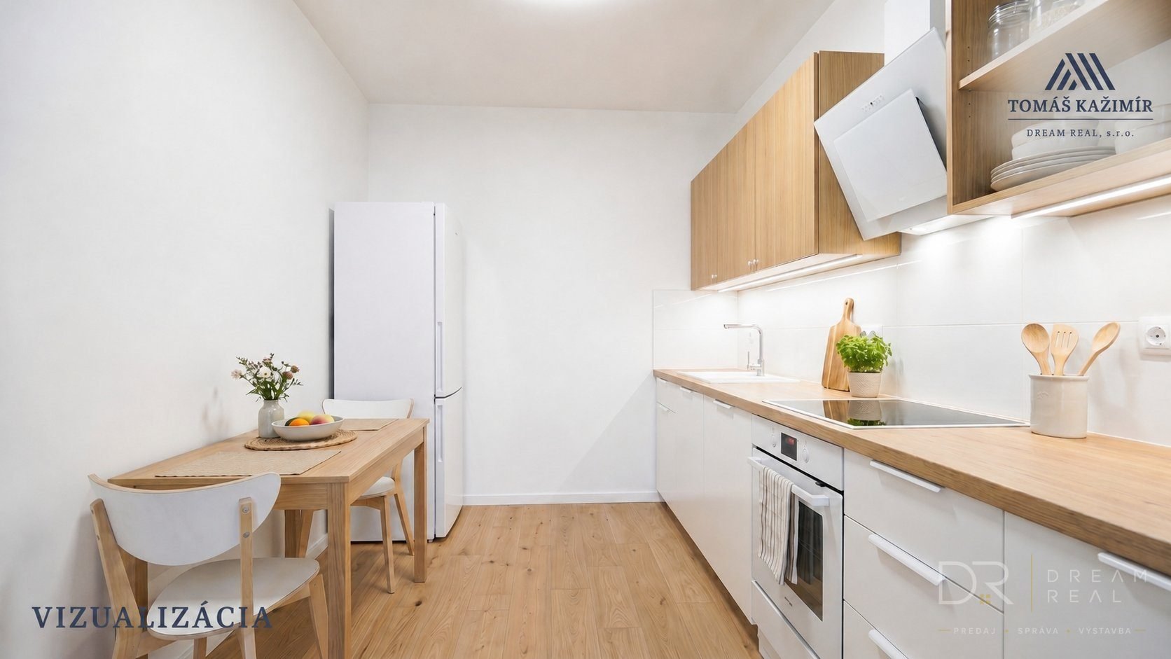 1,5-izbový byt s oddelenou spálňou, 40 m² a výhľadom do zelene