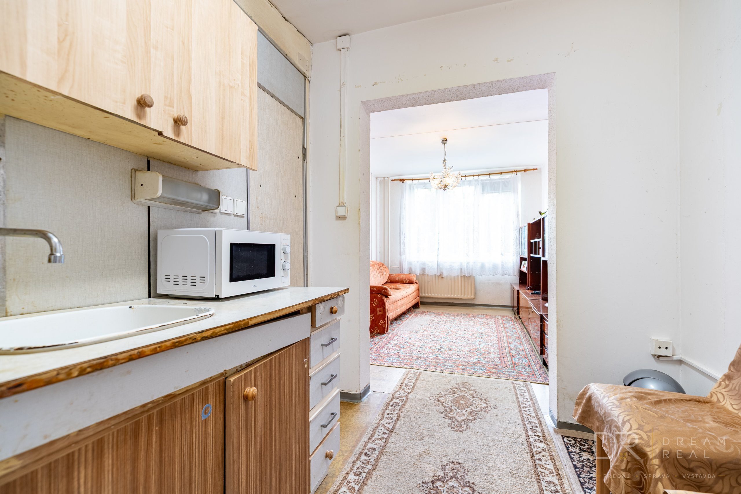 1,5-izbový byt s oddelenou spálňou, 40 m² a výhľadom do zelene