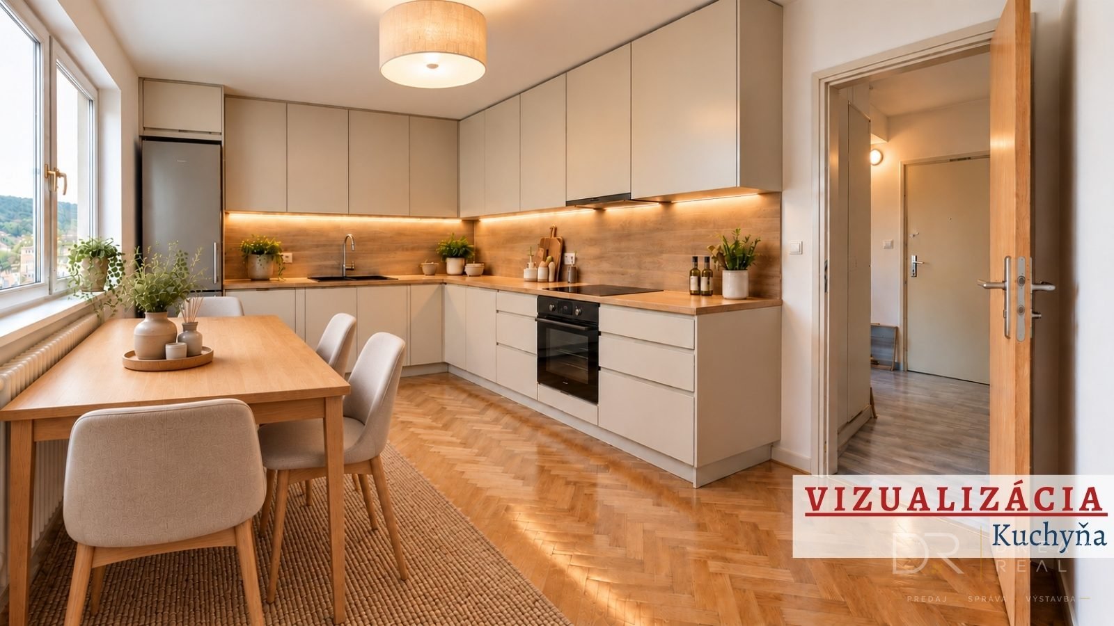 2-izbový byt s príjemným výhľadom na začiatku Jazera - Bukovecká ul.