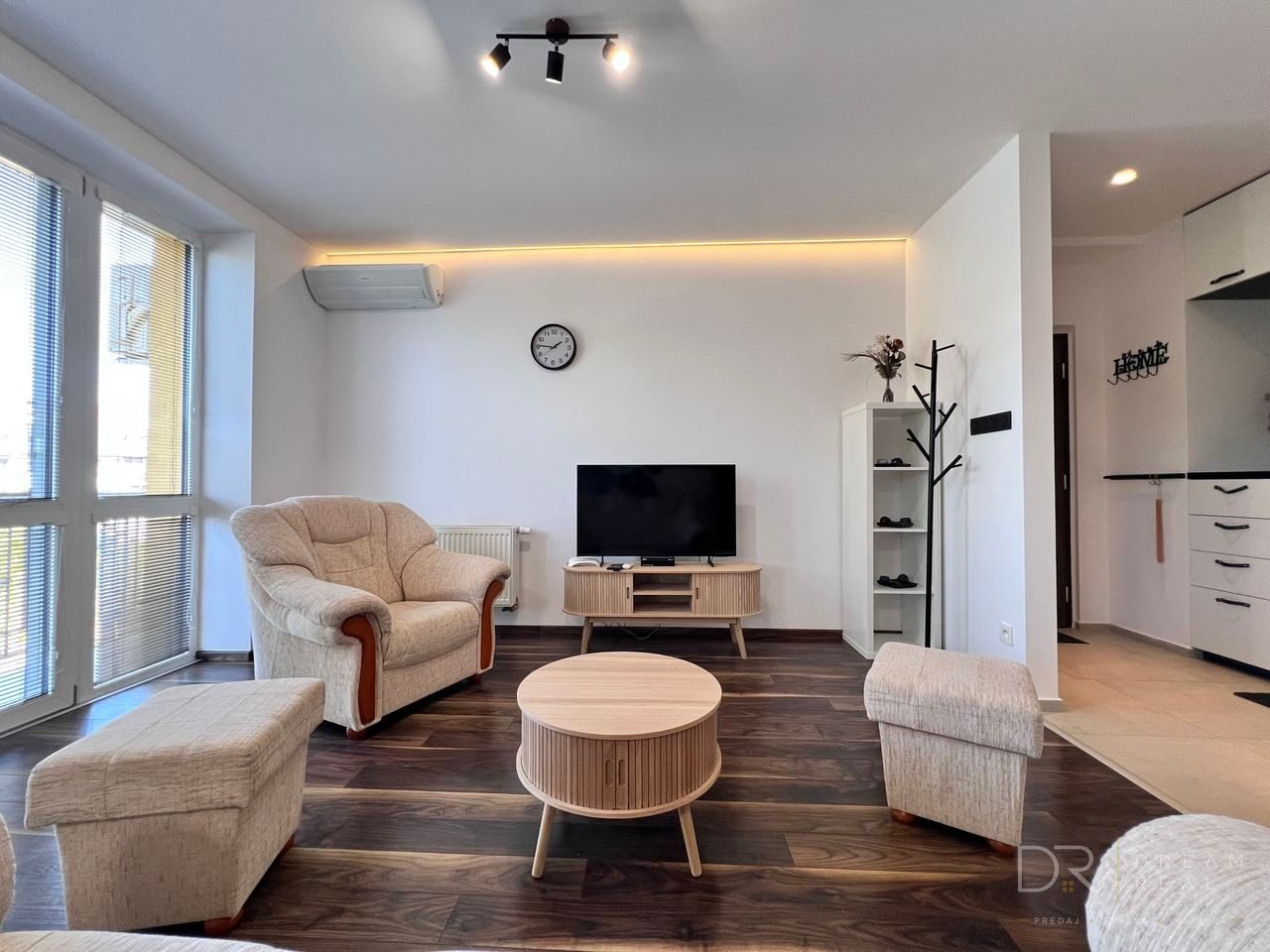 Na prenájom priestranný 2-izbový byt s balkónom a klimatizáciou – Hlinkova, Košice